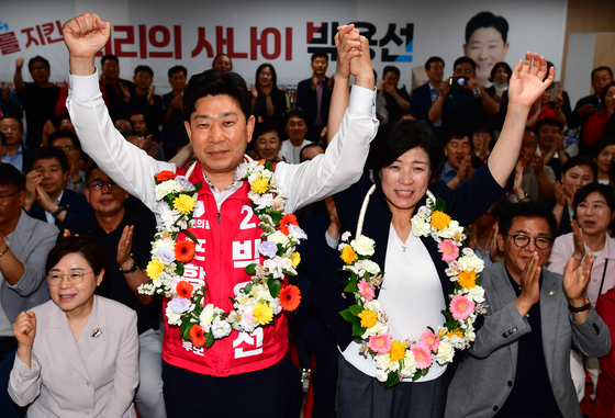 박용선 국힘 포항시장 당선 유력