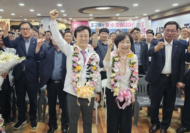 [6·3 지선] 무소속 조규일 진주시장 후보 당선 유력…득표율 43.6%·개표율 5106%