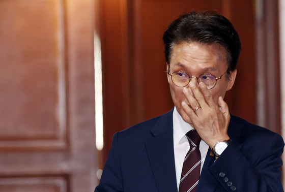 비상경제본부회의 참석하는 김민석 총리