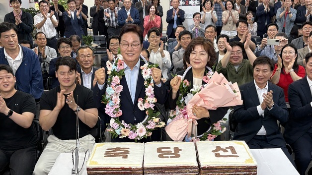 [6·3 지선] 박완수, 출구조사 예상 깨고 재선 성공…與 김경수 눌러