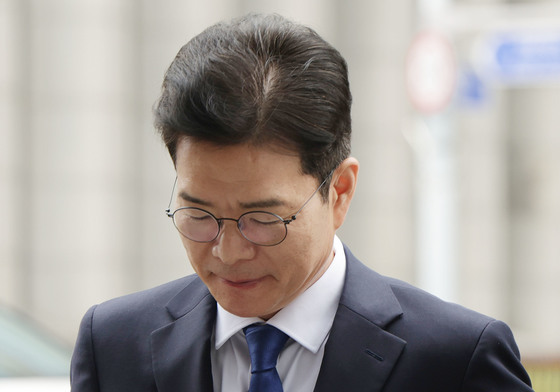 캠프 도착한 정원오 후보