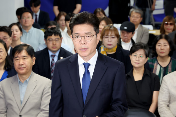 입장 밝히는 정원오 후보