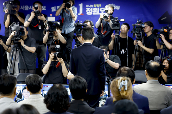 지방선거 입장 밝히는 정원오 후보
