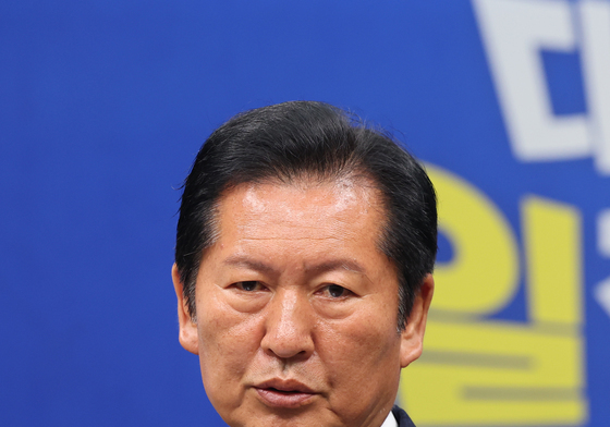 모두발언하는 정청래 대표
