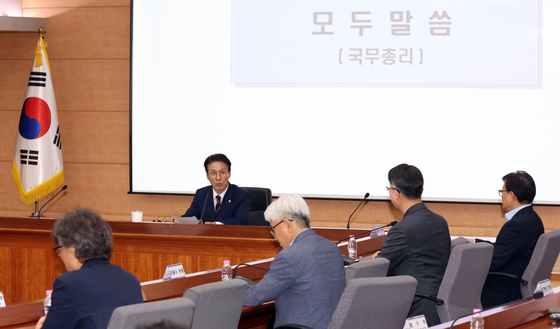 김민석 총리,  드론·대드론 통합 TF 최종보고회의 주재