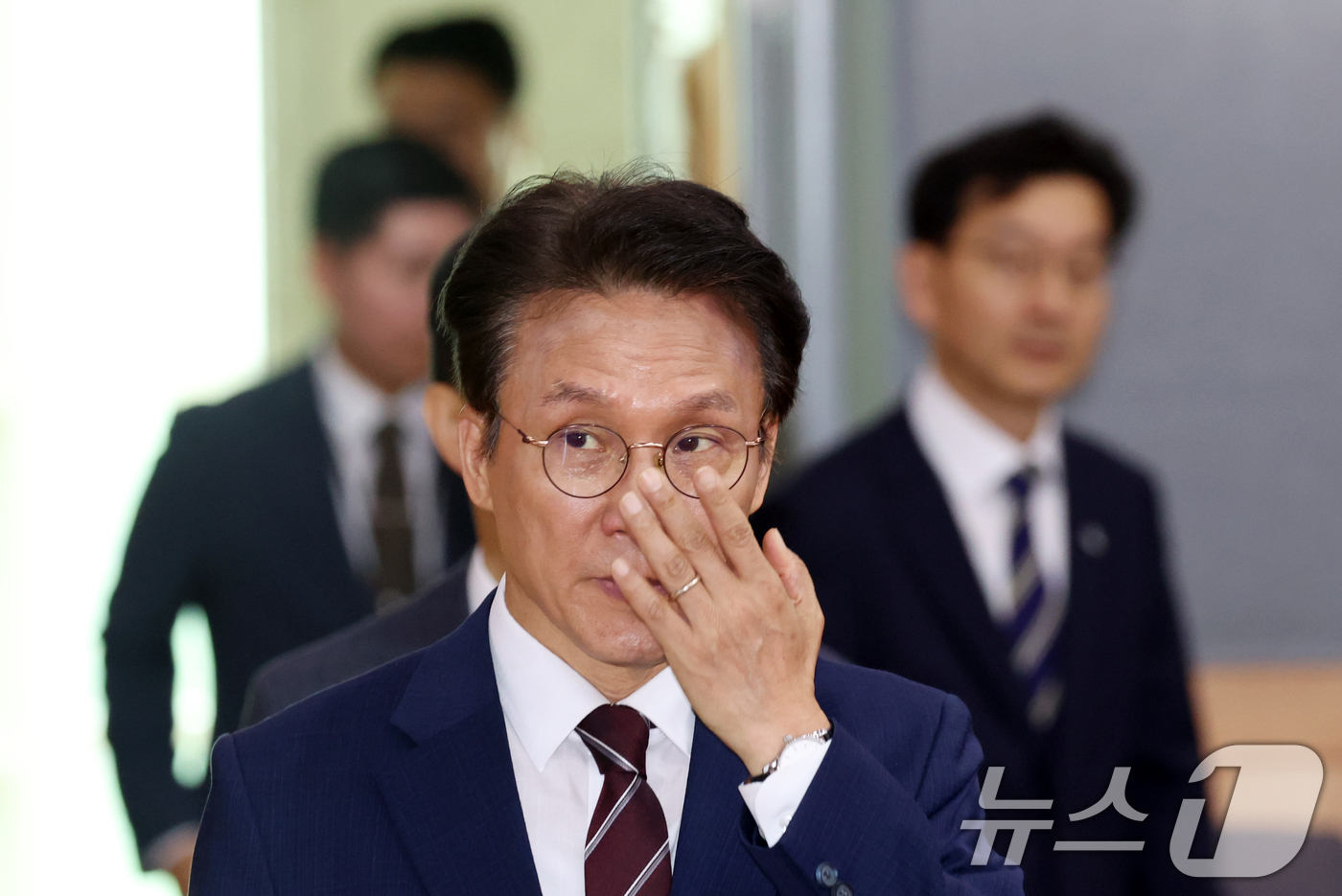 (서울=뉴스1) 김명섭 기자 = 김민석 국무총리가 4일 오전 서울 종로구 정부서울청사 별관에서 열린 드론·대드론 통합 TF 최종보고회의에 참석하고 있다. 2026.6.4/뉴스1