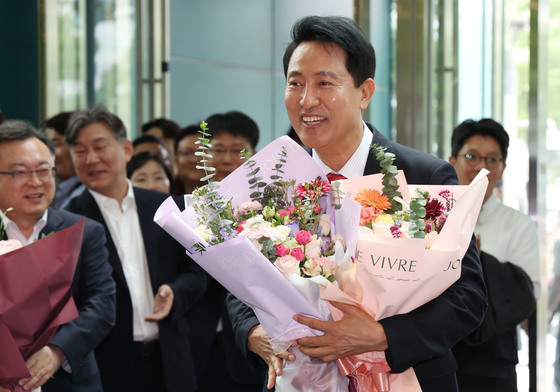 오세훈 당선인 '사상 첫 5선 서울시장 신화 쓰다'