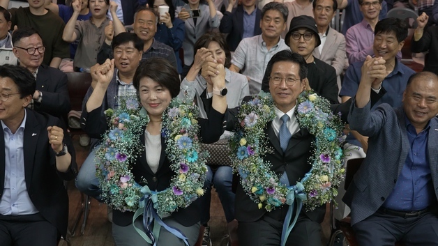 [6·3 지선] 김해시장 정영두 당선…민주당, 4년 만에 시장직 탈환