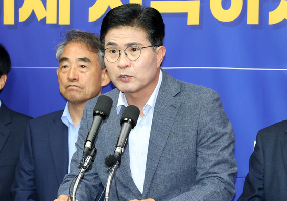 이원택 "김관영 지사 만날 것…송영길 발언은 해당 행위"