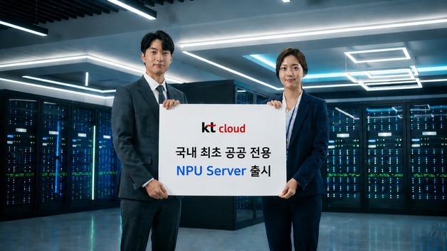 KT클라우드, 공공 전용 'NPU 서버' 출시…국내 첫 사례