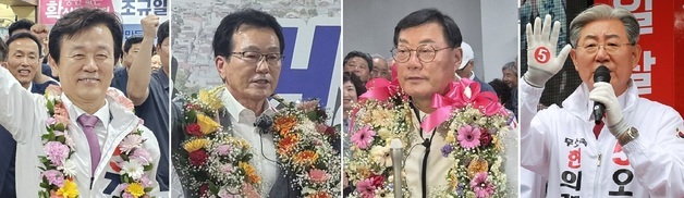 경남서 국힘 탈당 무소속 후보들 '돌풍'…4명 시장·군수 당선