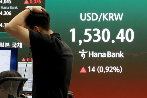 환율 1530원 돌파