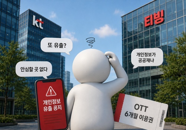 "내 정보 털려서 티빙 구독권 받았는데, 거기서 또 털리다니"