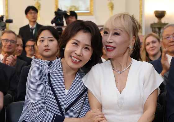 한·프랑스 수교 140주년 기념행사 찾은 김혜경 여사
