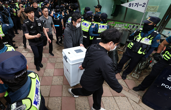 경찰 '투표지 부족' 선관위 수사 착수…8일 고발인 조사(종합)