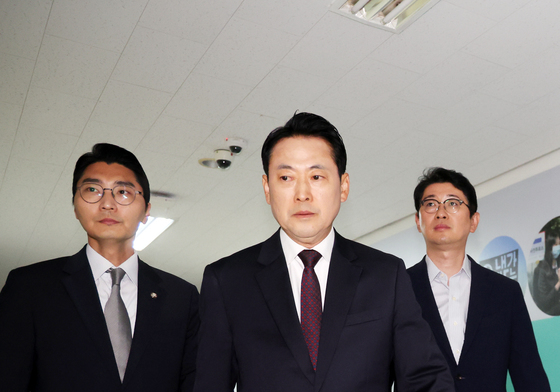 국민의힘, 서울시선관위 항의 방문
