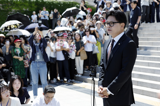 국회의원으로 첫 출근 앞둔 한동훈