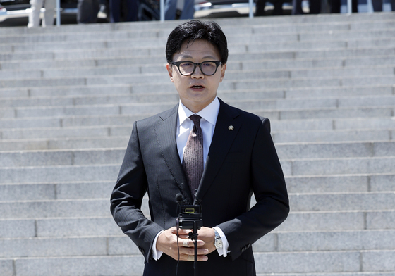 보수 재건 아이콘 된 한동훈