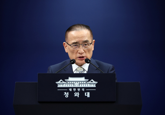 위성락 안보실장, 대통령 순방 일정 브리핑