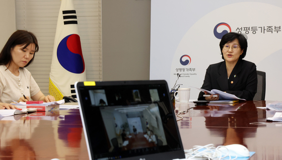 원민경 장관, 스토킹·교제폭력 피해자 지원시설 간담회 발언