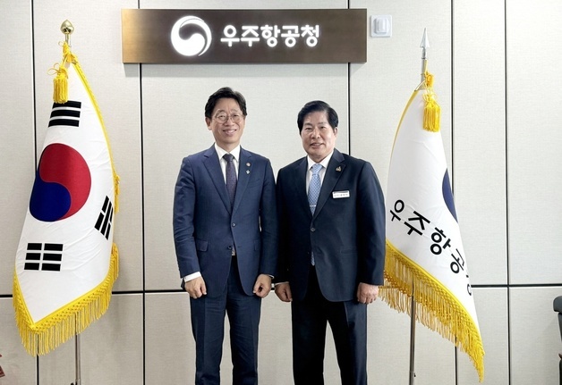 공영민 고흥군수, 재선 후 첫 행보 우주항공청장 면담…왜?