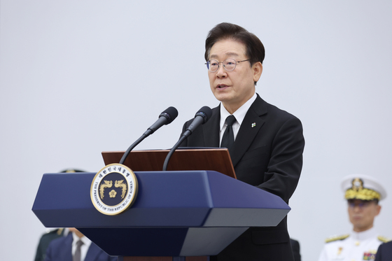 이 대통령, 한미 6·25전사자 유해 상호봉환식 추모사
