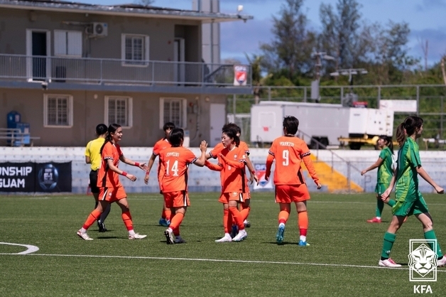 여자축구, EAFF E-1 챔피언십 예선서 마카오 13-0 완파…결승행