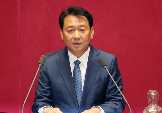 인사말하는 이광재 의원