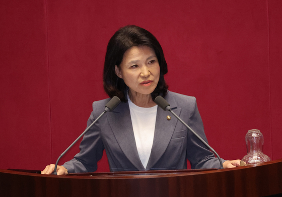 인사말하는 이진숙 의원