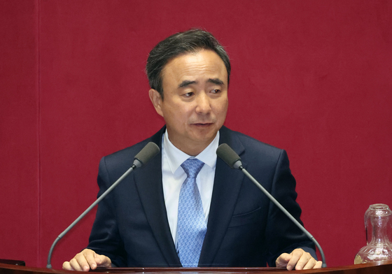 인사말하는 임문영 의원