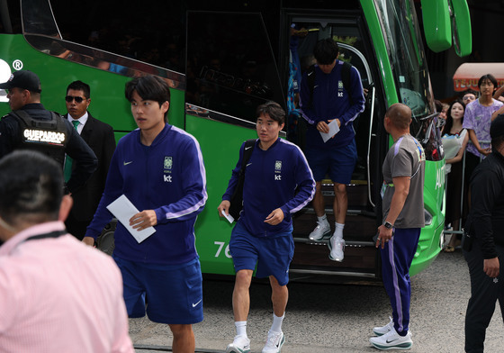 과달라하라 입성한 대한민국 축구대표팀