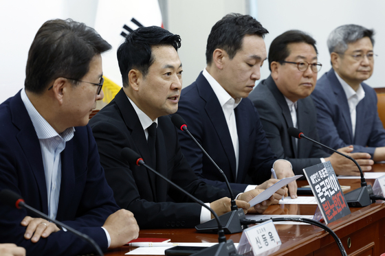긴급 최고위 발언하는 장동혁 대표