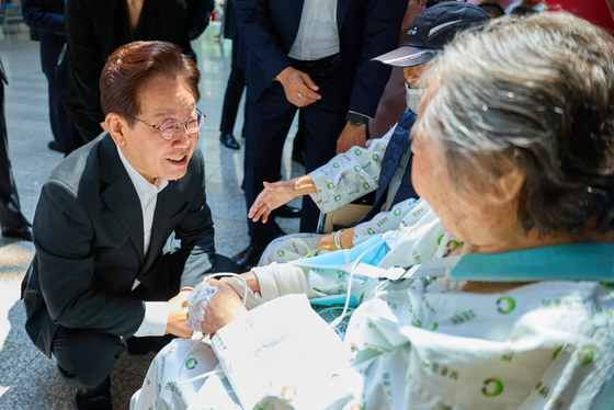 중앙보훈병원 찾은 이재명 대통령