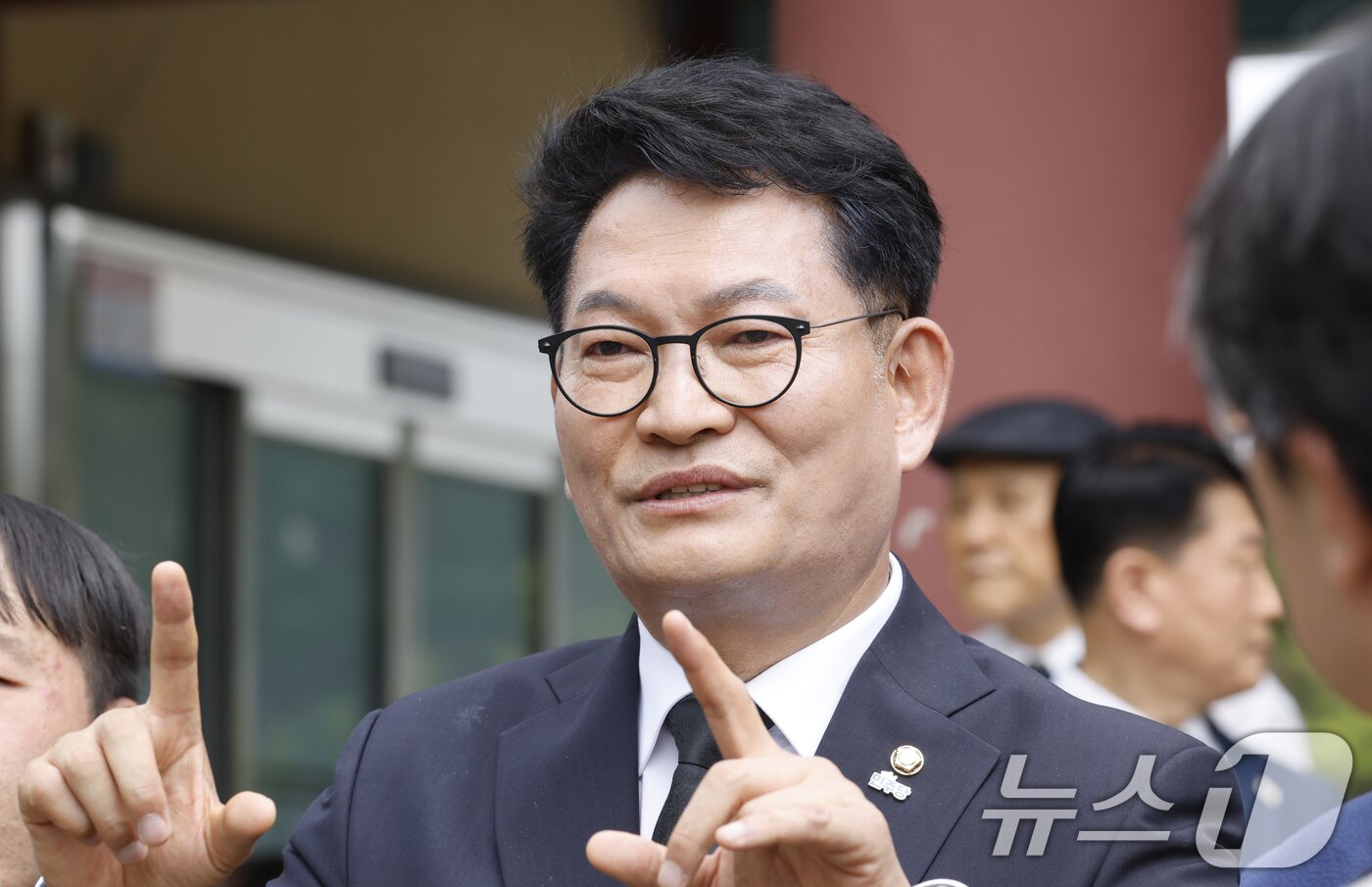 본문 이미지 - 송영길 더불어민주당 의원. 2026.6.7 ⓒ 뉴스1 김태성 기자