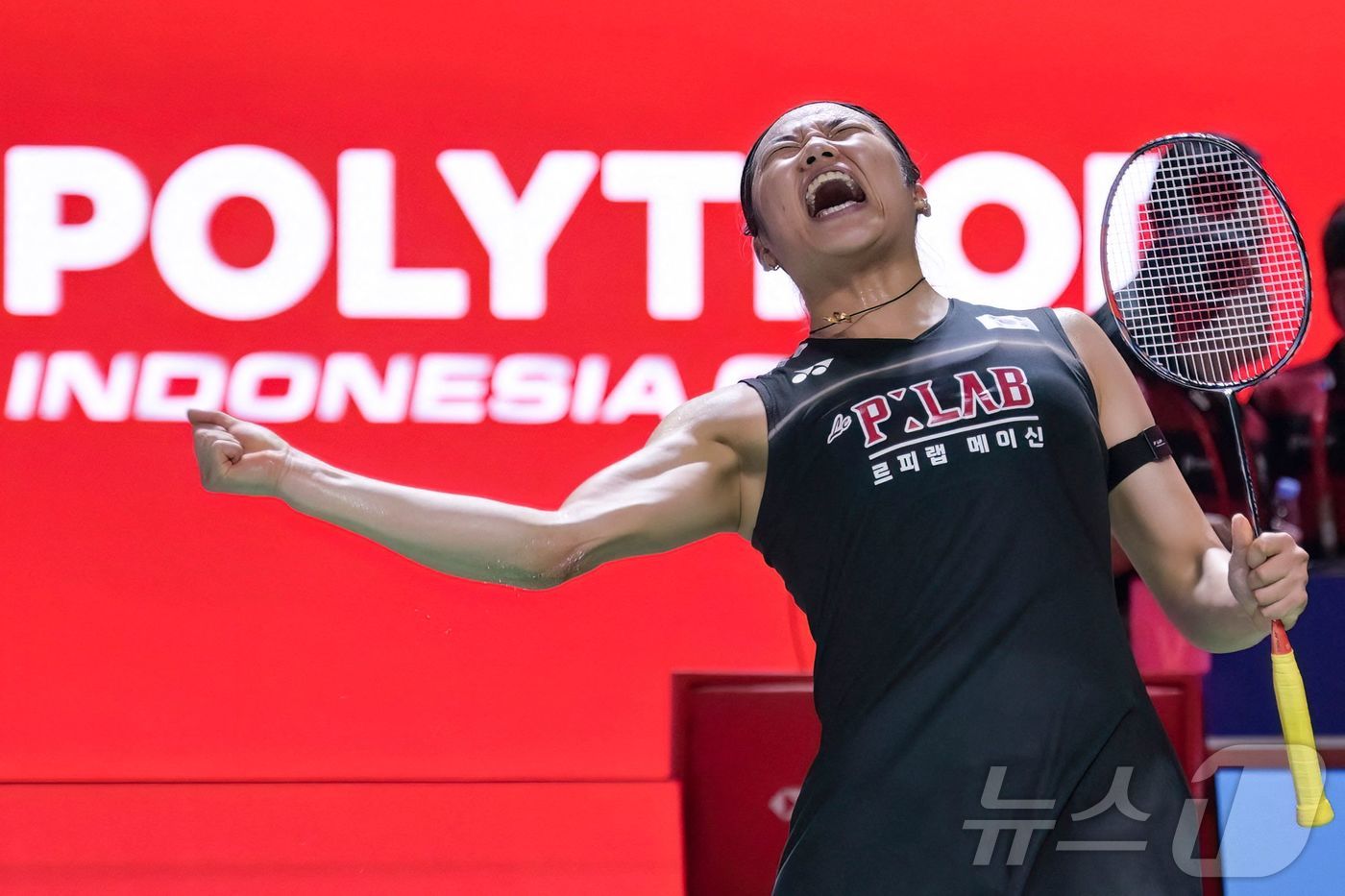 (AFP=뉴스1) 최지환 기자 = 안세영(1위)이 7일(현지 시간) 인도네시아 자카르타에서 열린 '2026 세계배드민턴연맹(BWF) 월드투어 슈퍼1000 인도네시아 오픈 여자 단식 …