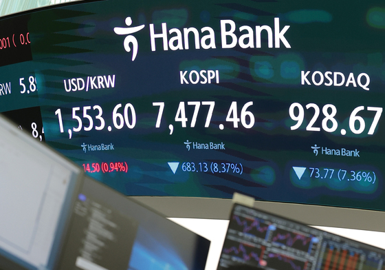 코스피 개장과 함께 폭락