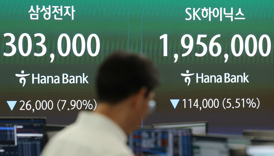삼전·닉스 급락