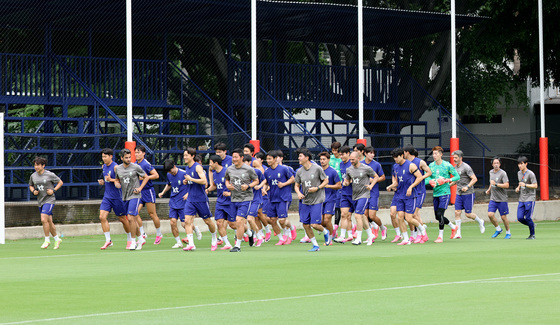 과달라하라 잔디 적응 나선 대한민국 축구대표팀