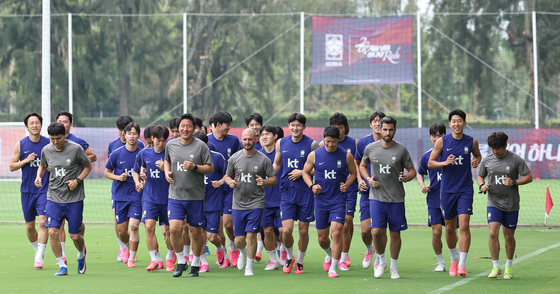 분위기 좋은 대한민국 축구대표팀