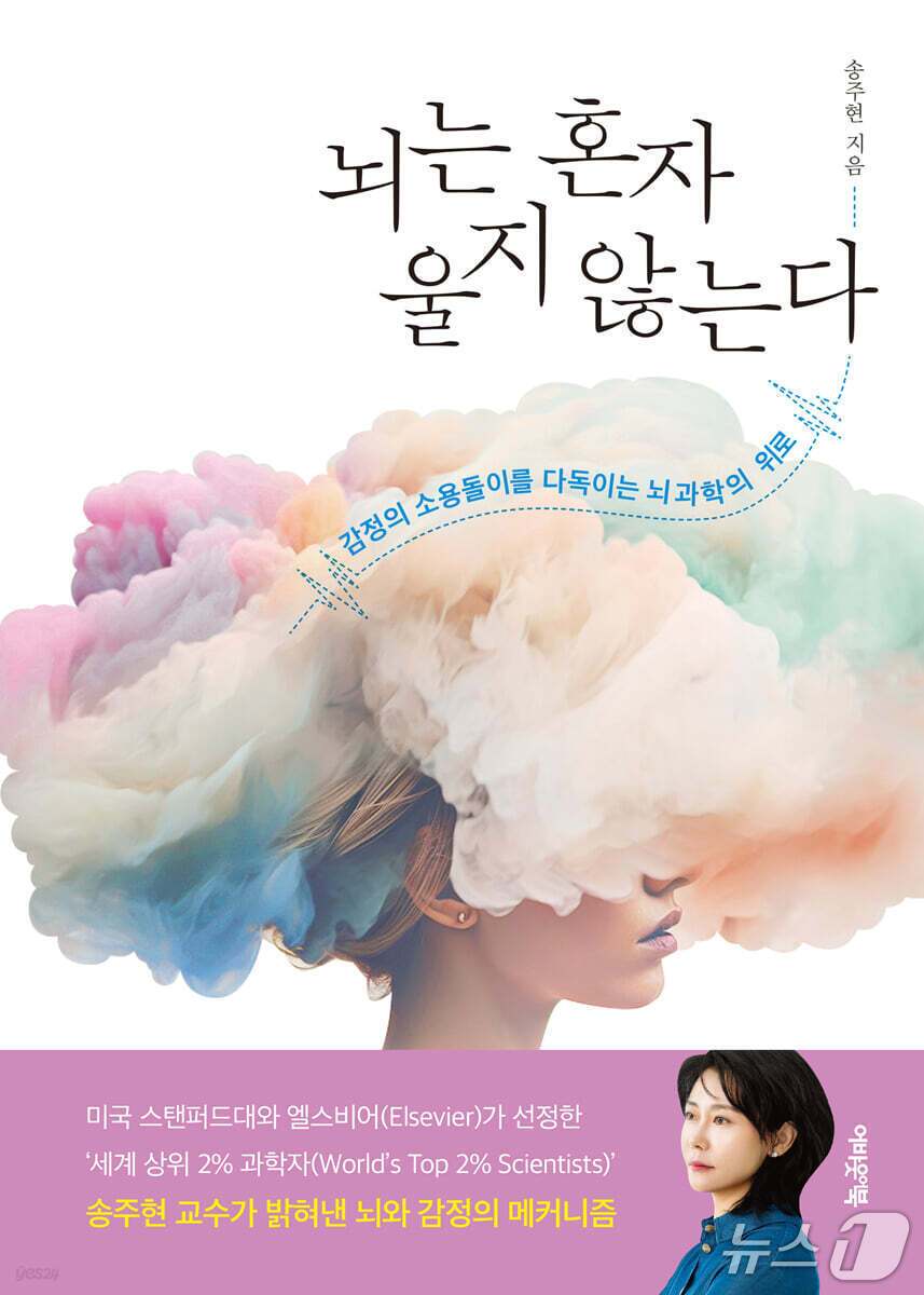 본문 이미지 - '뇌는 혼자 울지 않는다'는 불안과 우울, 무기력을 정신력의 문제가 아니라 몸과 뇌가 주고받는 신호의 결과로 다시 읽는다. 저자 송주현은 '내부감각 문해력'이라는 개념을 앞세워 몸의 이상 신호가 감정으로 번역되는 과정을 따라간다.