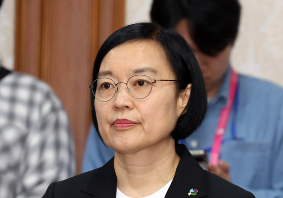 국무회의 참석한 한성숙 후보자