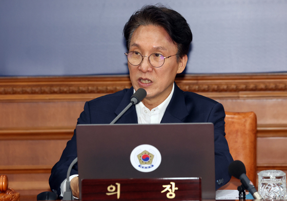 국무회의 주재하는 김민석 총리