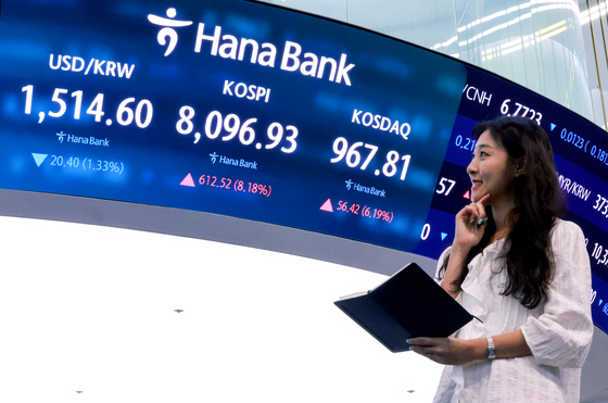 코스피, 8000 탈환했다