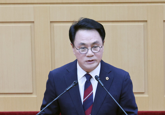 송형곤, 전남광주통합시의회 초대의장 선출