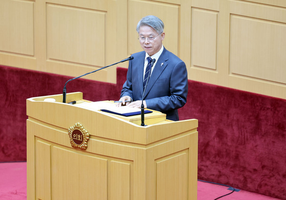 민형배 전남광주 초대시장 취임