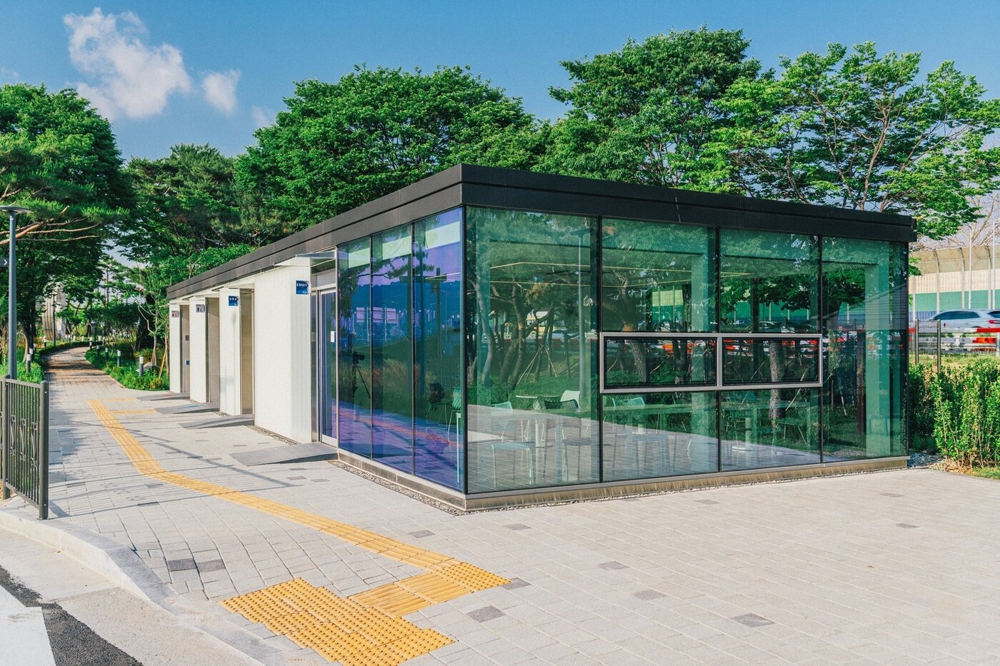 본문 이미지 - 올림픽대로 졸음쉼터 화장실 및 휴게실(서울시 제공)