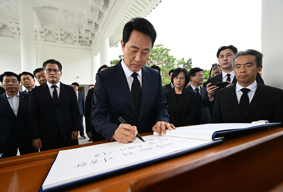 오세훈 서울시장, 1일 국립서울현충원 참배로 민선 9기 시작