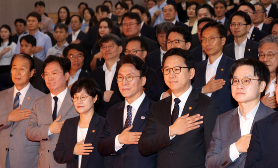김민석 총리 이임식