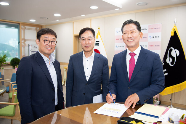 구미 민선9기 출범…김장호 시장 첫 결재는 9000억 원 투자협약