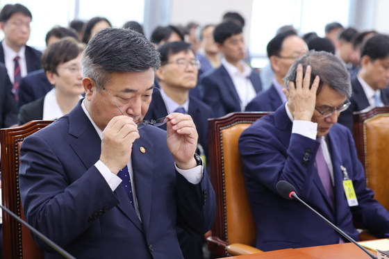 선관위 국조특위 출석한 윤호중·노태악